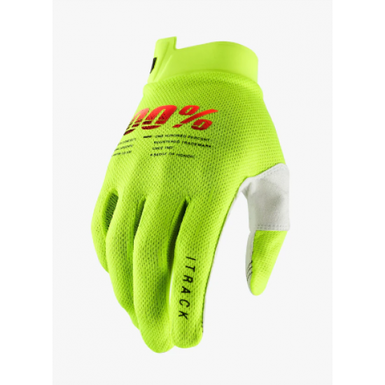 iTRACK Youth Moto Fluo Yellow