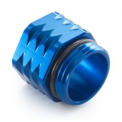 HUSQVARNA REAR BRAKE RESERVOIR EXTENDER (BLUE)