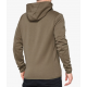 VICEROY TECH ZIP HOODIE - BRINDLE