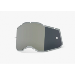 RC2/AC2/ST2 Injected Replacement Lens Moto/MTB Mirror Silver