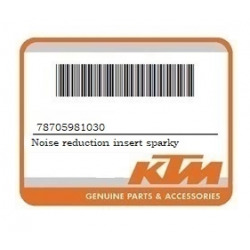 KTM AKRAPOVIC NOISE REDUCTION INSERT SPARKY 450/500 XC-W/EXC 2012-2016