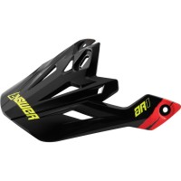 ANSWER AR1 PRO GLO REPLACEMENT VISOR RED/BLACK/HYPER/ACID 