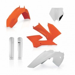 ACERBIS Full Plastic Kit Orange/White (KTM SX 85 2009-12) ACERBIS Full Plastic Kit Orange/White (KTM SX 85 2009-12)