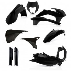 ACERBIS Full Plastic Kit Black (KTM EXC/EXC-F 2014-15) ACERBIS Full Plastic Kit Black (KTM EXC/EXC-F 2014-15)