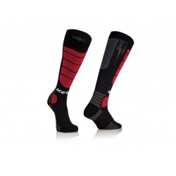 ACERBIS Impact Youth Socks (Black/Red)