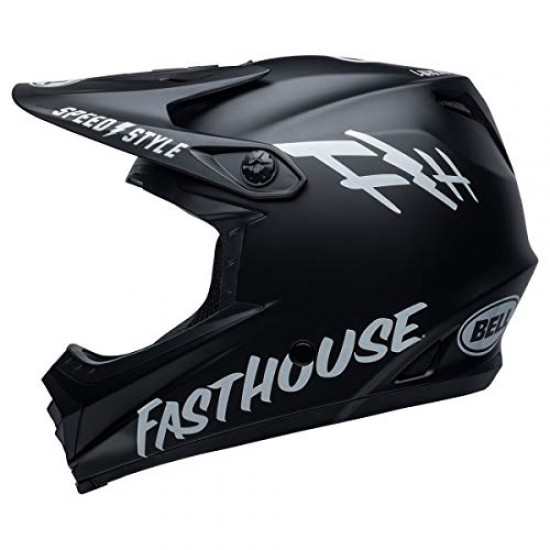 BELL Moto-9 MIPS Youth Helmet (Fasthouse Matte Black/White)