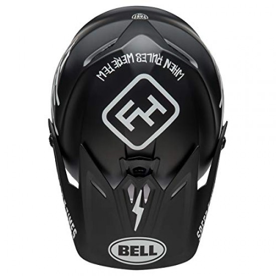 BELL Moto-9 MIPS Youth Helmet (Fasthouse Matte Black/White)