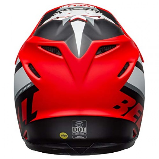 Bell Moto-9 MIPS Dirt Helmet - Prophecy Matte White/Red/Black - Large