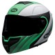 Bell SRT Modular Helmet (Presence Matte/Gloss Green/White/Black)