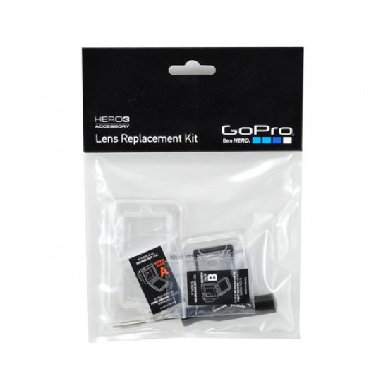 Go Pro Lens Rep Kit (Dive+Wrist Hsng) H4 B/S,H3+,H3
