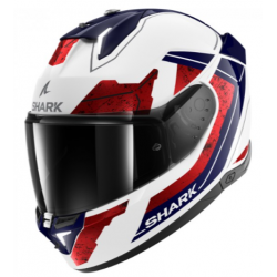SHARK Skwal i3 Full Face Helmet (White/Blue/Red)
