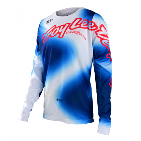 YOUTH GP PRO JERSEY; LUCID WHITE / BLUE 