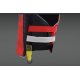 JET TRIBE USCG Hyper Vest | Red | Coast Guard Approved CGA Type 3 | Side-Entry Jet Ski Vest