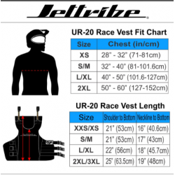 JET TRIBE UR-20P Team Rider Vest (Red)