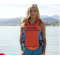 JET TRIBE UR-20P Team Rider Vest Ladies (Blue/Orange)