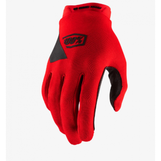 100% RIDECAMP Gloves Moto/MTB Red