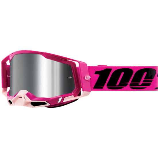 100% RACECRAFT 2 Goggle Maho - Silver Flash Mirror