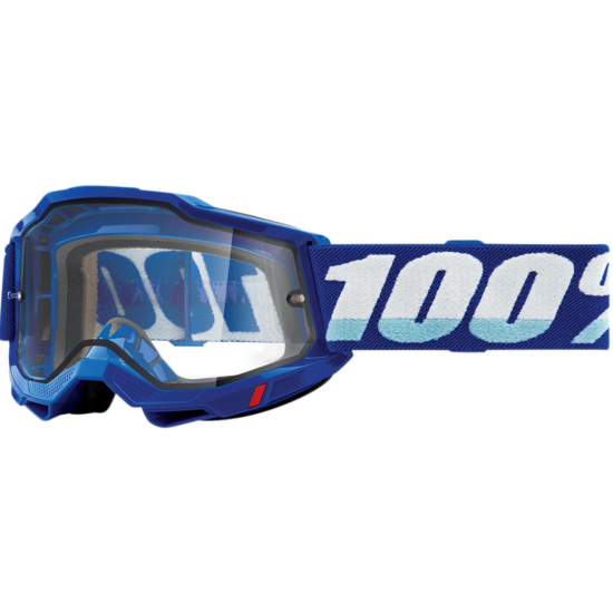 100% ACCURI 2 Enduro Goggle Blue - Clear
