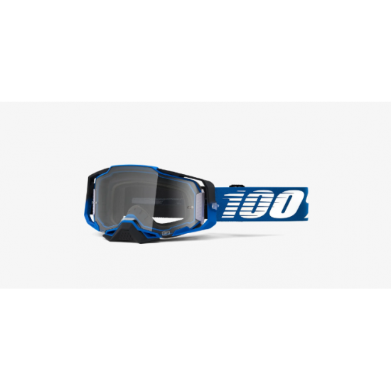 100% ARMEGA® Goggle Moto/MTB Rockchuck Clear Lens