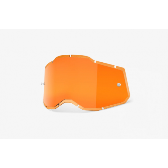 100% Generation2 Goggle Injected Replacement Lens Moto/MTB HD Persimmon