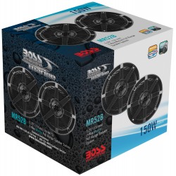BOSS Marine 6-1/4" 2 Way Speakers (Black)