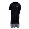  JETPILOT Mens Flight Hooded Towel (Black/Charcoal)