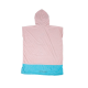 JETPILOT LADIES Flight Hooded Towel Pink/Blue