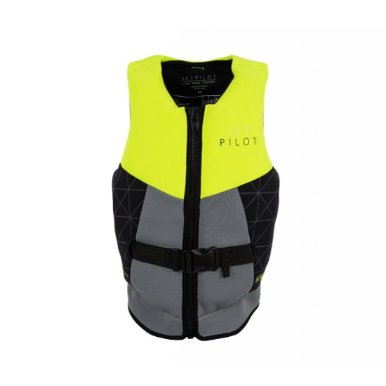 JETPILOT CAUSE F/E Ladies Neo Vest Grey/Yellow L50