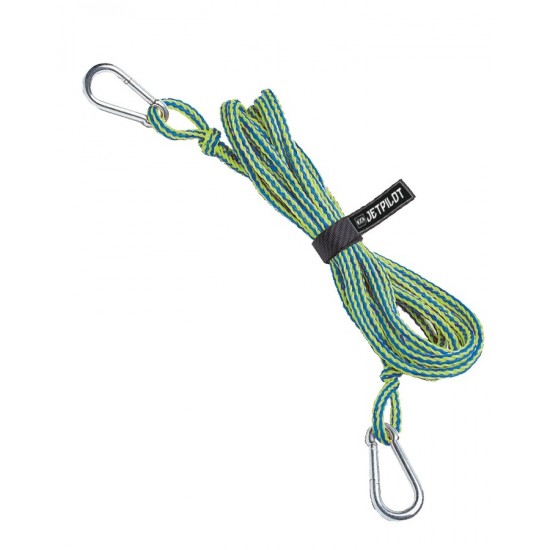 JETPILOT TOW ROPE BLUE/LIME GREEN 