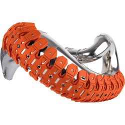 POLITSPORT Armadillo Pipe Guard - 2 Stroke (Orange)