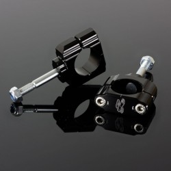 Renthal 36Tech Handlebar Mounts w/ 5 mm Offset for YZ