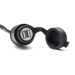 SW MOTECH Double USB Port W/cable Harness