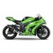 Yoshimura Kawasaki  ZX-10R 11-15 R-77D Stainless 3/4 Exhaust, w/ Carbon Fiber Muffler