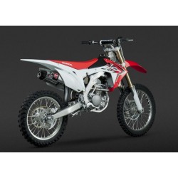 Yoshimura Honda CRF250R 14-17 RS-9 Stainless Full System w/ Aluminum Mufflers