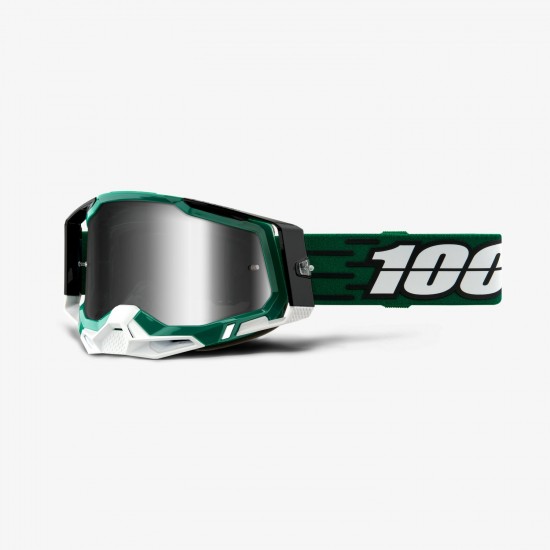 100% RACECRAFT 2 Goggle Milori - Mirror Silver Lens