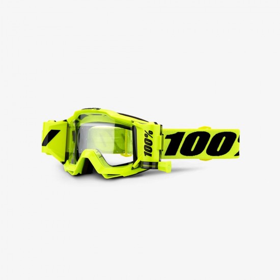 100% ACCURI FORECAST Goggle Fluo Yellow Lens