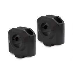 Bar Riser 28 Mm Handlebar H=30 Mm. Black.