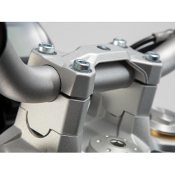 Bar Riser H=30 Mm. Silver. BMW F 850 GS / Adv