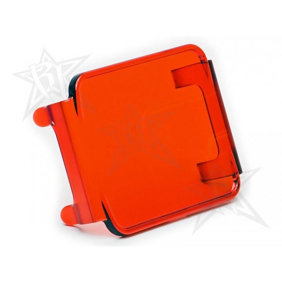 RIGID D-Series Polycarbonate Plastic Cover Red