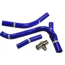 Yamaha YZ450F 2014 Cycra Blue Silicone Y Hose Kit CV4