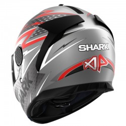 SHARK Spartan 1.2 Adrian Parassol Helmet (Anthracite Grety/Red)