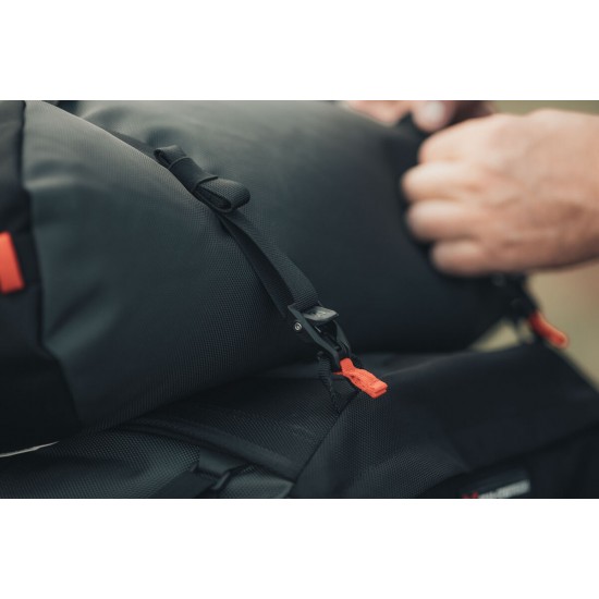 SW MOTECH PRO Tentbag tail bag. 1680D Ballistic Nylon. Black/Anthracite. 18 l.