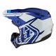TLD GP Helmet Overload Blue/White