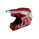 TLD GP Helmet Overload Red / White