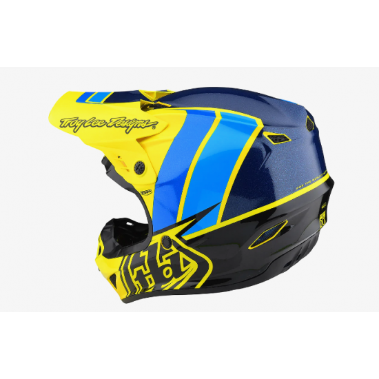 TLD GP Helmet Nova Flo Yellow Youth