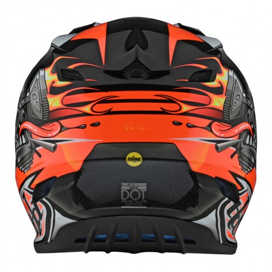 TLD SE4 Polyacrylite Helmet Carb Black