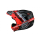TLD SE4 POLYACRYLITE Helmet W/Mips Warped Glo Red Youth