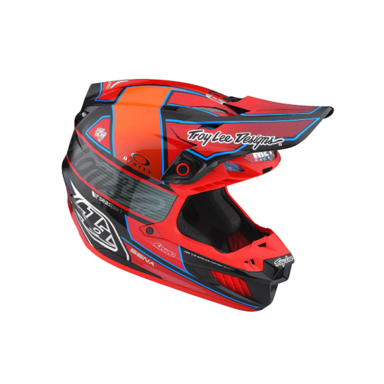 TLD SE5 CARBON Helmet W/Mips Team Red