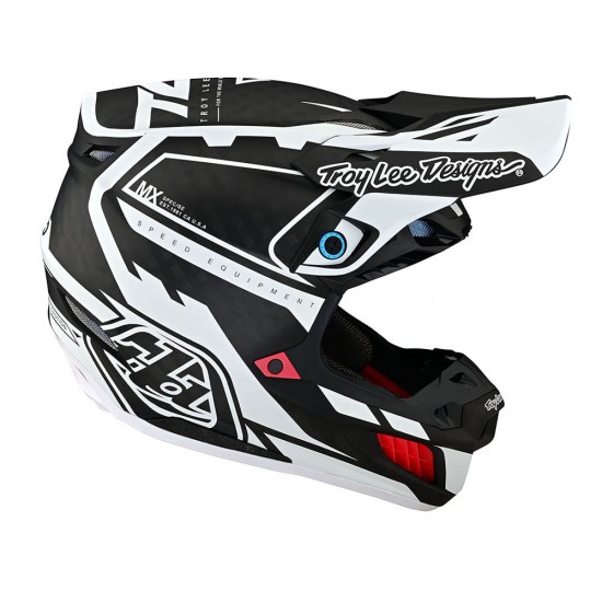 TLD SE5 Carbon Helmet W/MIPS MXSE Black / White