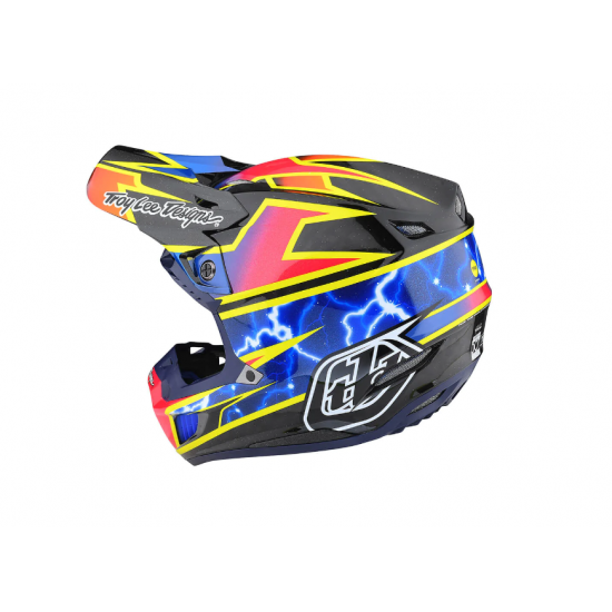 TLD SE5 Carbon Helmet W/Mips Lighting Black